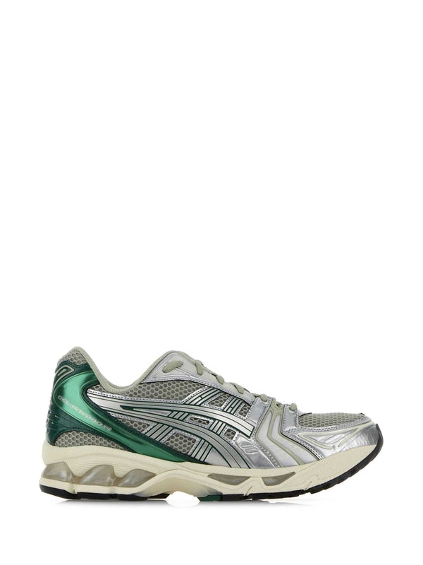 Asics Green Silver Low Top Sneakers