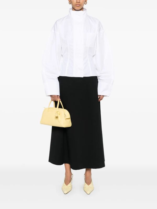 Ciro High Neck
  Cotton Shirt