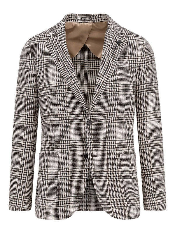 Lardini Beige Tailored Jackets