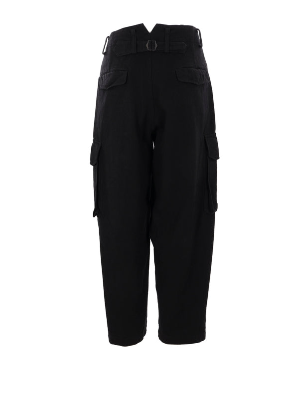 Y'S Trousers Black Casual Pants - jentestore_global