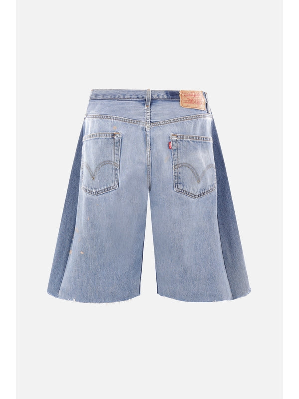 Vintage Washing Cotton Denim Shorts