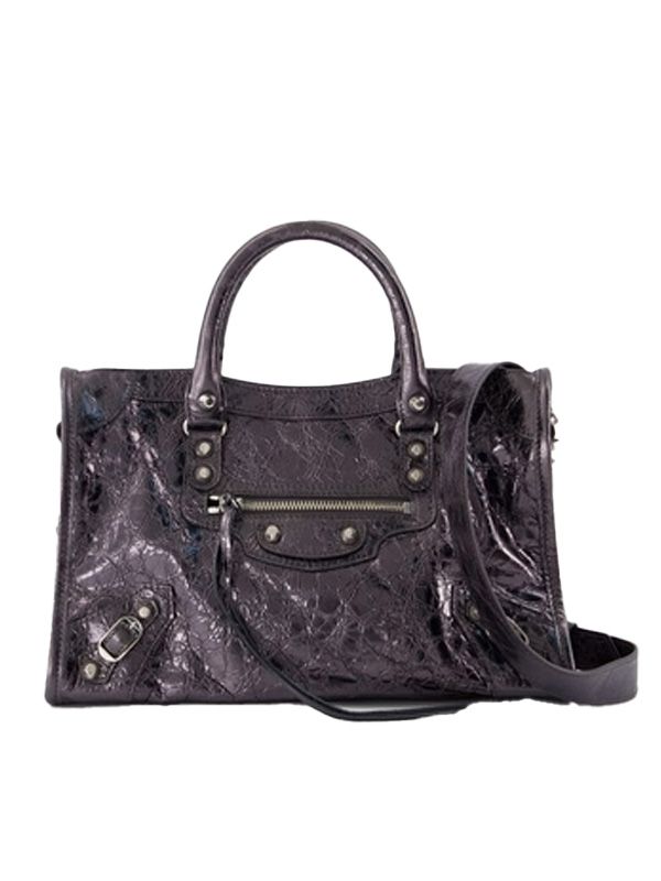 Balenciaga City Small Grey Tote Bags