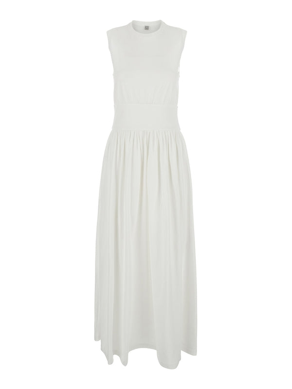 Toteme White Long Dress