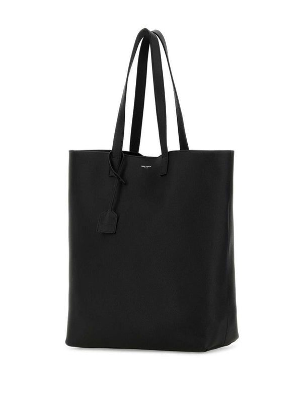 Logo Printing Grain Leather Tote Bag