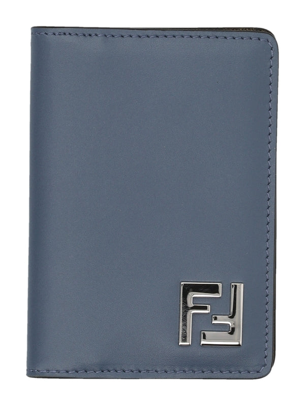 Fendi Blue Card Wallet
