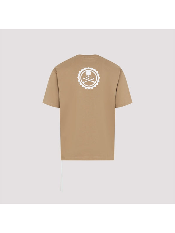 Skull Printing Strap Short Sleeve T-shirt