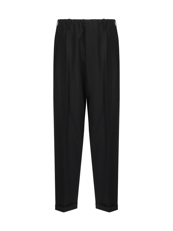 Wool Pleat Pants