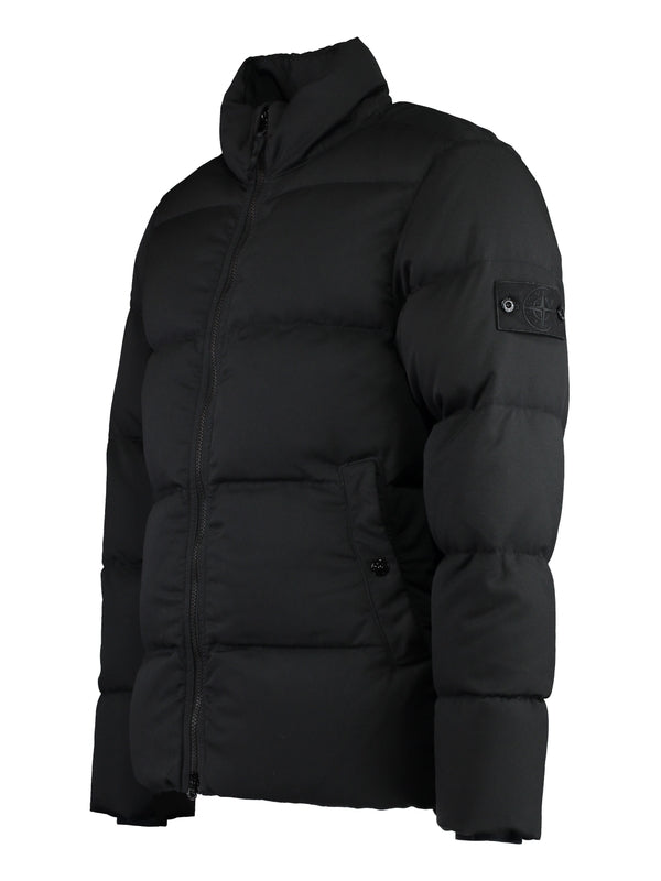 Wappen Patch Nylon Padded Jacket