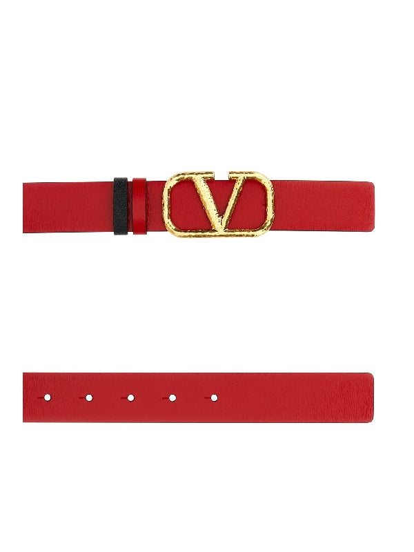 V Logo Reversible Belt