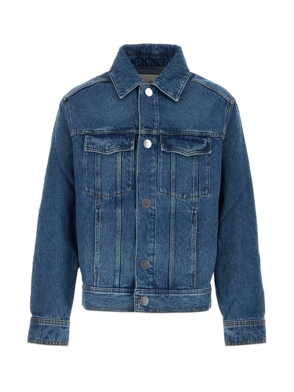 Back Logo Patch Denim Jacket