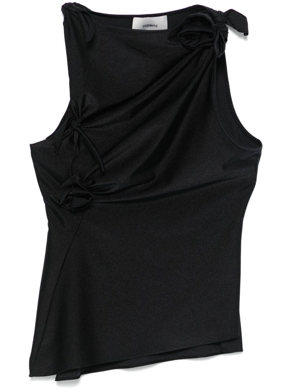 Coperni Black Sleeveless Top