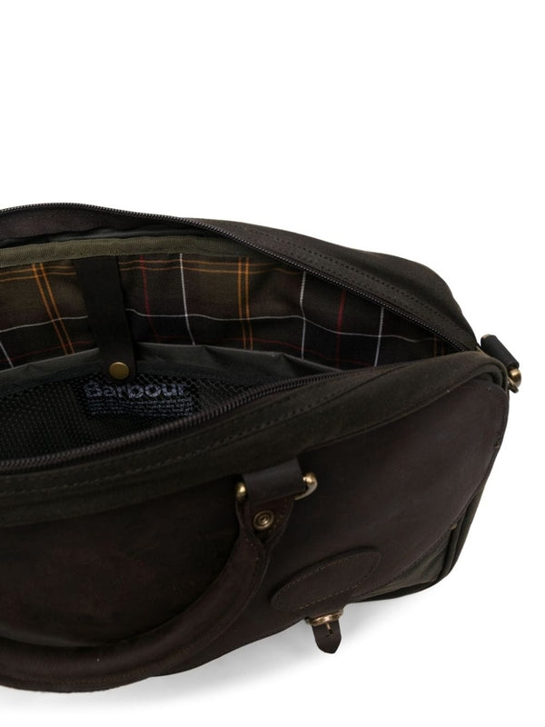 Barbour Green Brief Case