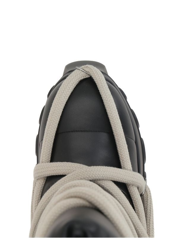 Rick Owens Black Middle Boots