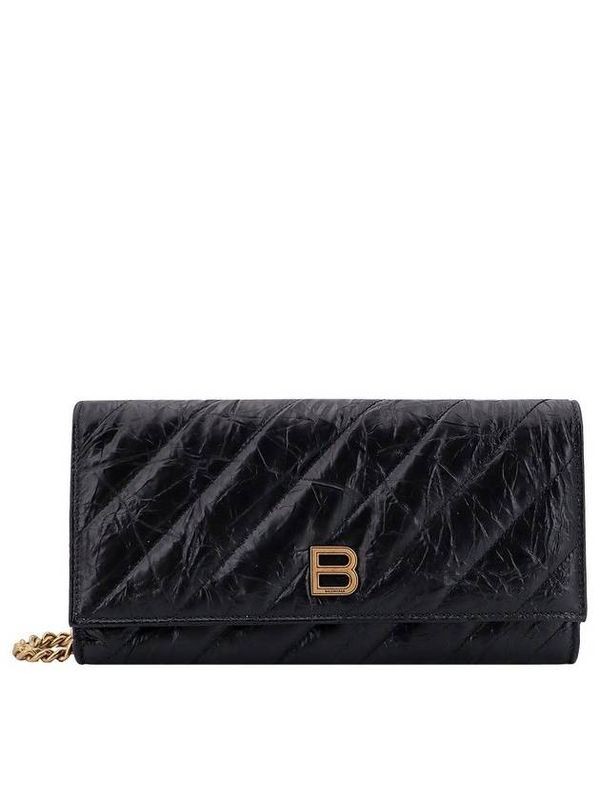 Balenciaga Crush Woc Black Crossbody & Shoulder Bags