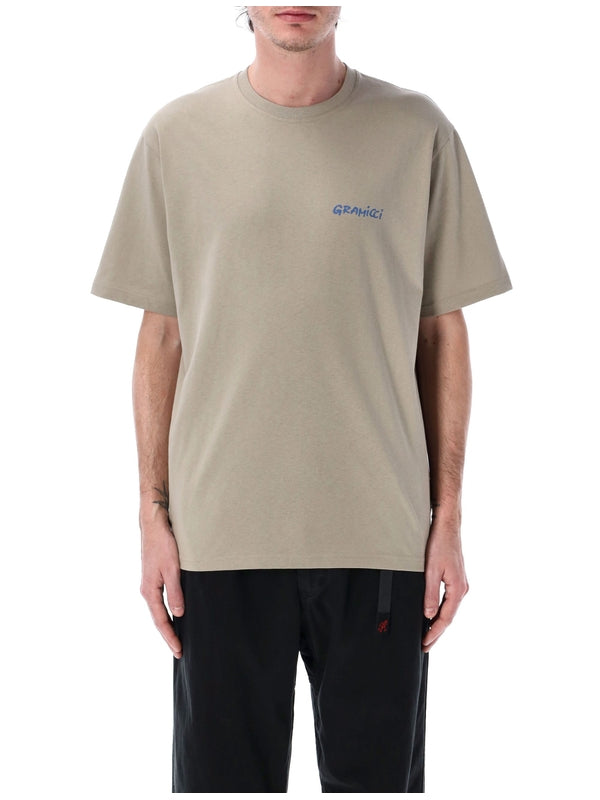 Gramic Khaki Short Sleeve T-Shirt