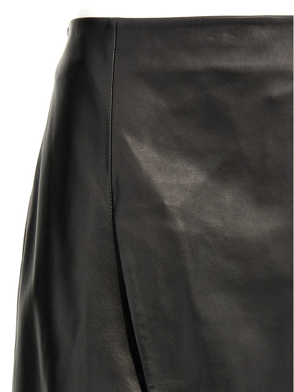 Ekare Leather
  Midi Skirt