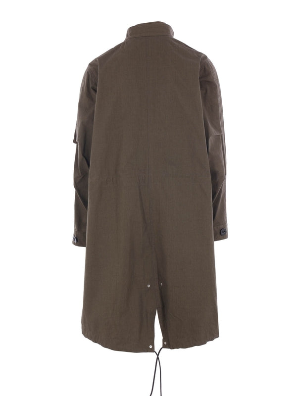 Sacai Khaki Coats
