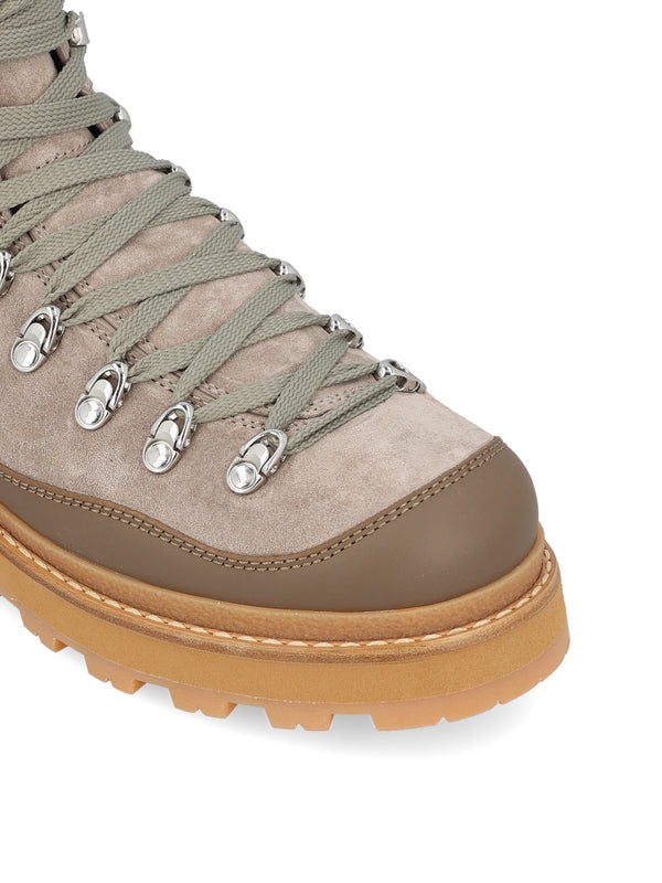 Peca 皮革系带靴