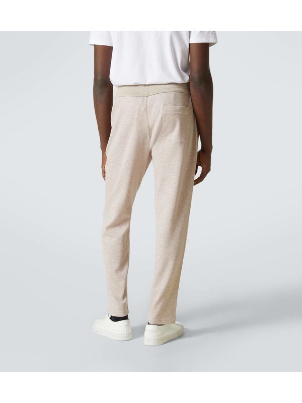 Drawstring Cotton Sweatpants