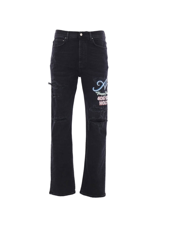 Amiri Black Denim Pants
