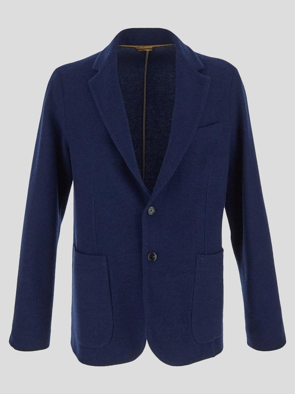 Single Wool Cashmere Tailored Jacket