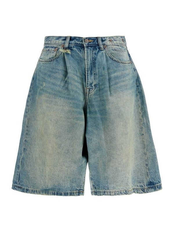 Denim Bermuda Shorts