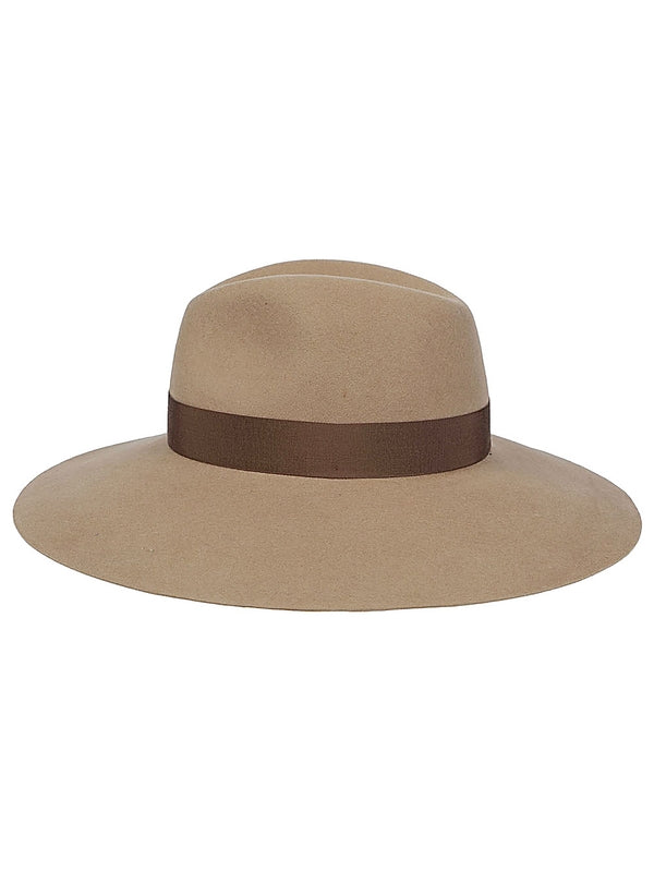 Bow Band Wool
  Fedora Hat