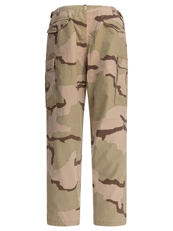 Cotton Military Cargo Pants