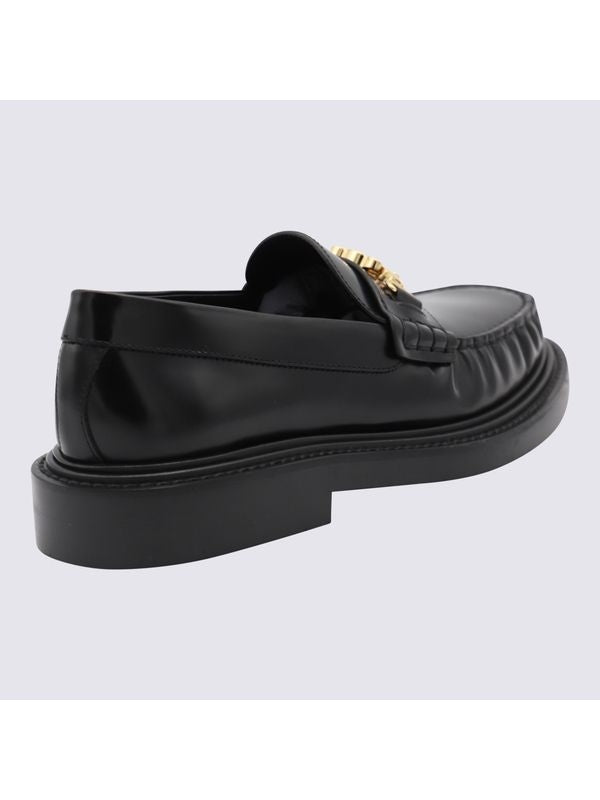 Triomphe Logo Leather Loafers