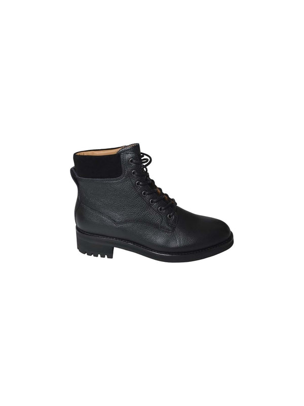 Polo Ralph Lauren Black Lace-Up Boots