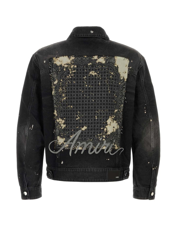 Amiri Black Trucker