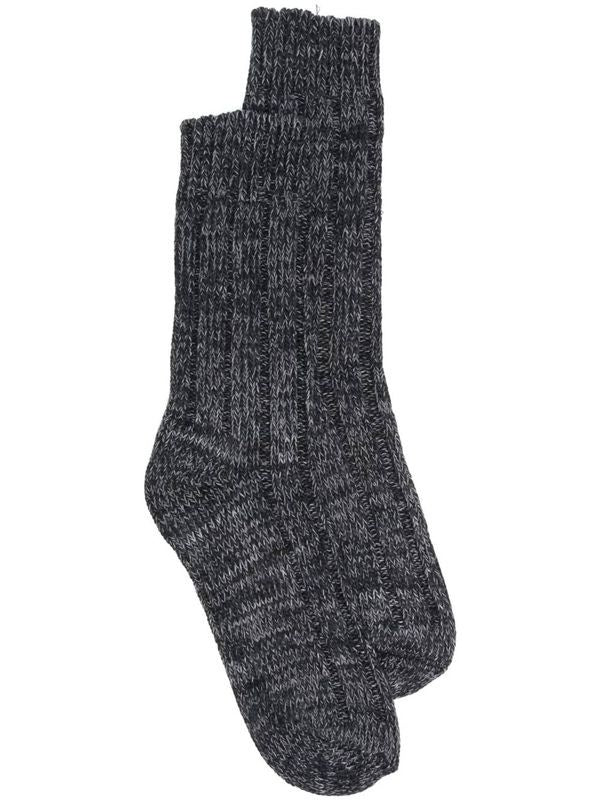 Twist Rib Cotton Socks