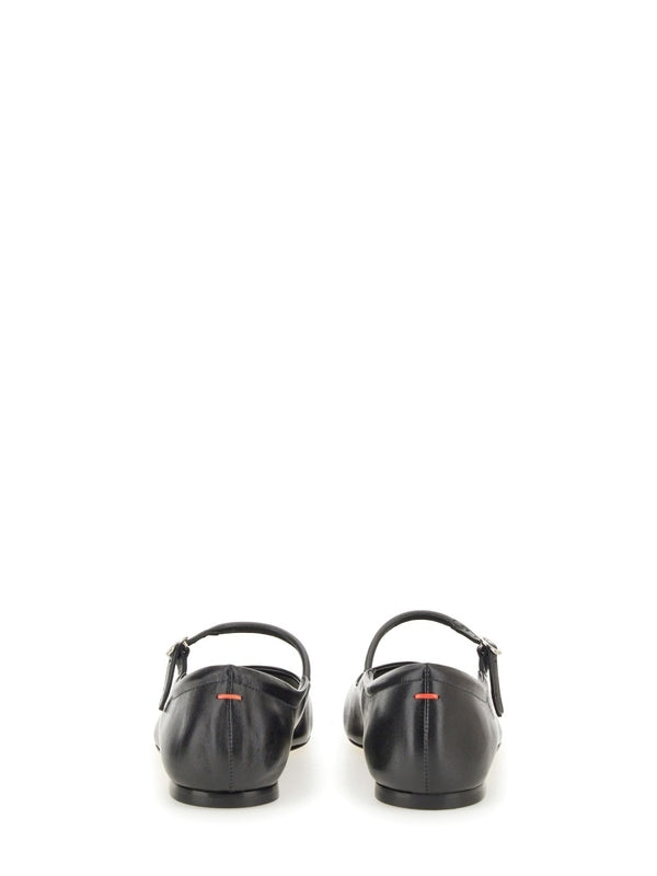 Aeyde Black Flat Shoes