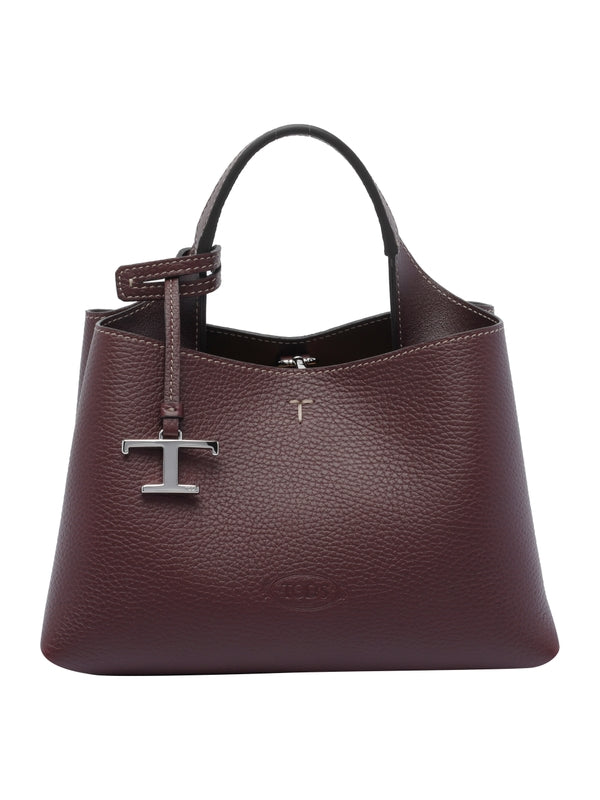 Tod'S Purple Tote Bags