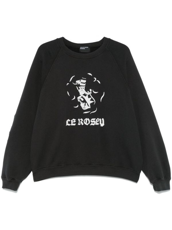 Graphic Printing Cotton Sweatshirt