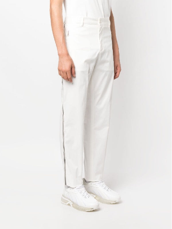 Back Logo Patch Gabardine Pants