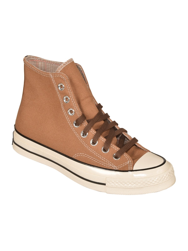 Converse Beige High Top Sneakers