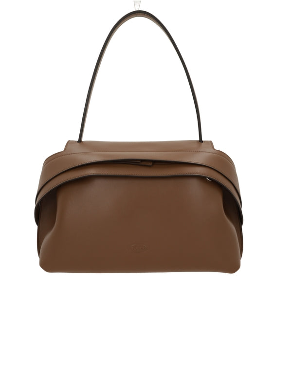 Tod'S Brown Tote Bags