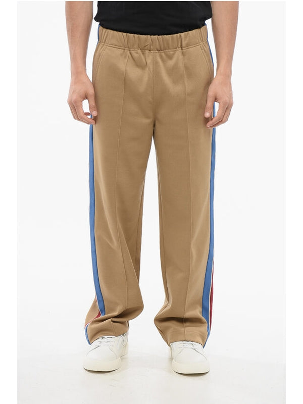 Side Detail Cotton Blend Track Pants