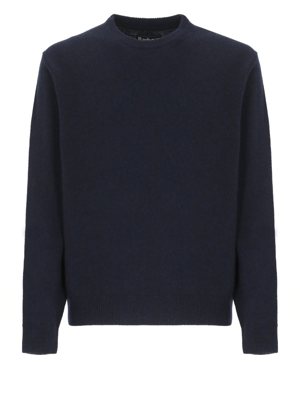 Barbour Navy Knitted