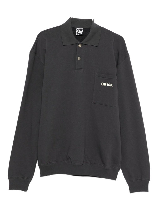 Gr10K Grey Polo Shirts