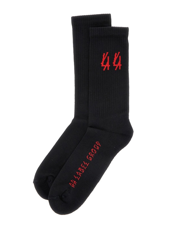 Logo Cotton Rib Socks