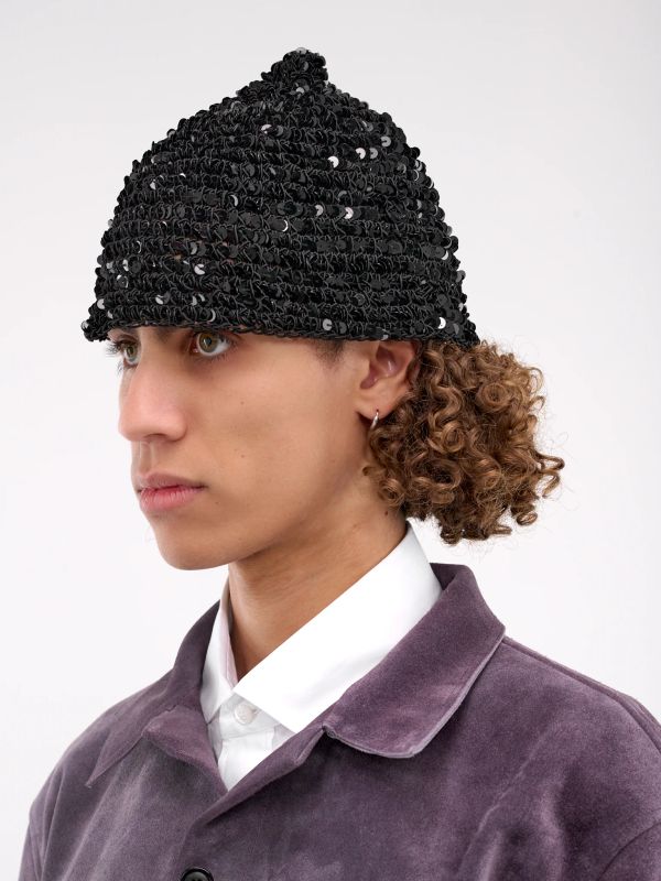 Sequin Decorated Beanie