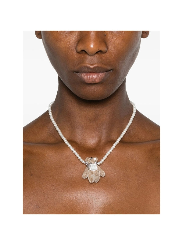 Yvmin White Necklaces