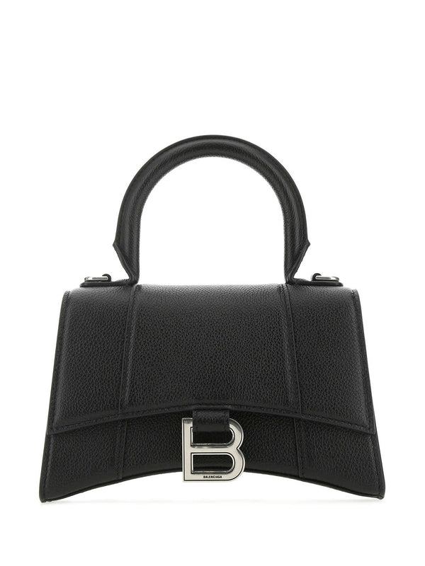 Balenciaga Hourglass Black Tote Bag