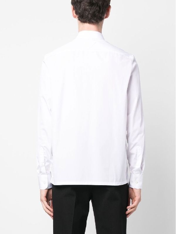 Back Triangle Logo Cotton Shirt