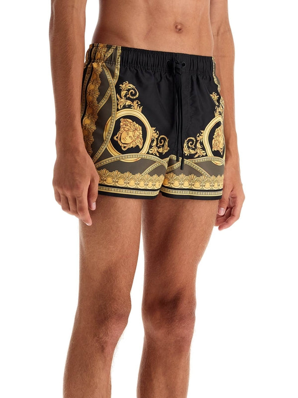 Medusa Print Swim Pants