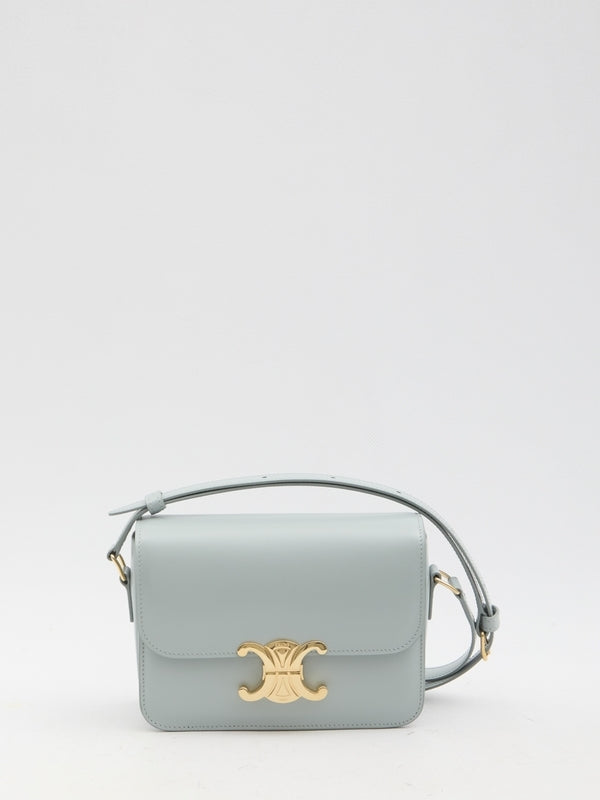 Triomphe Leather Shoulder Bag