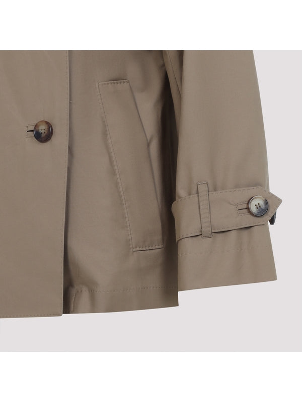 Zeno Short Trench Coat