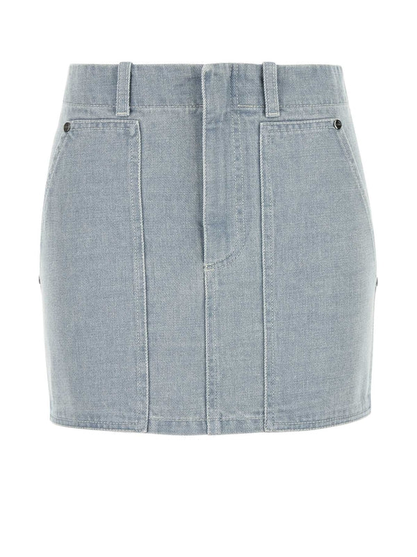 SKIRTS FLQ594ASMB F1RX3 Light Blue Skirts